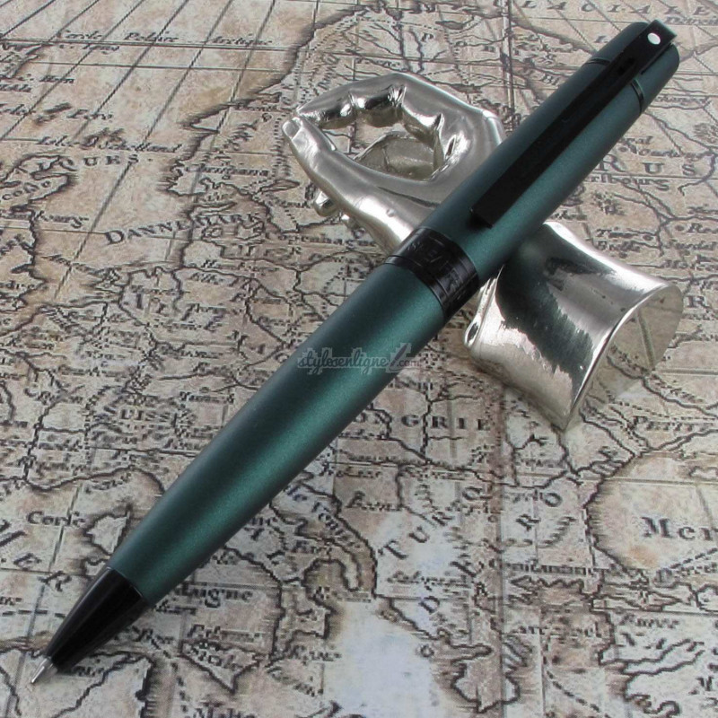 Stylo Bille Sheaffer® "Serie 300" Vert mat et noir